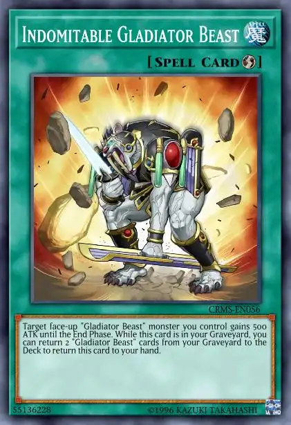 Edison Rulings for Indomitable Gladiator Beast
